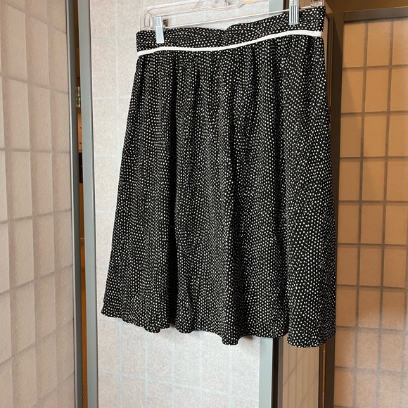 ModCloth Jessy B black and white polka dot skirt - Picture 5 of 6